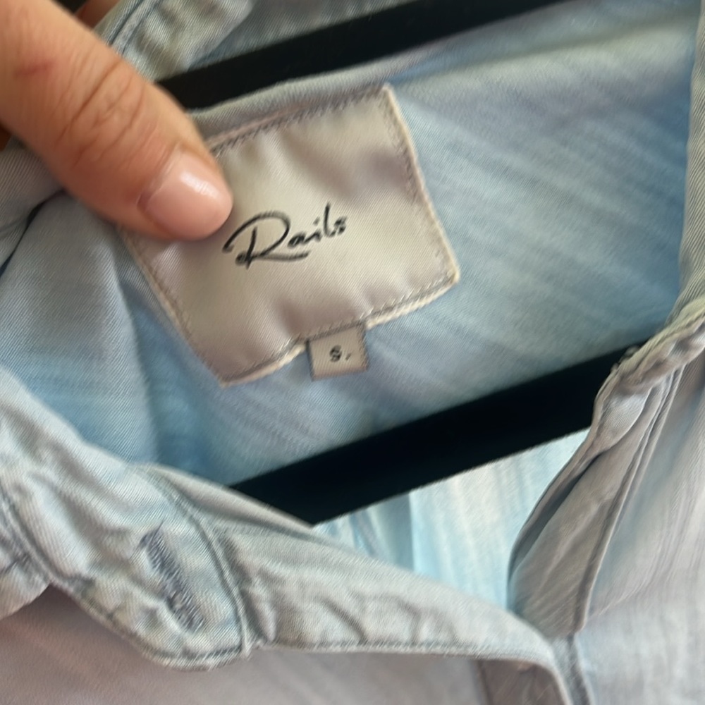 Rails Chambray Top - image 3